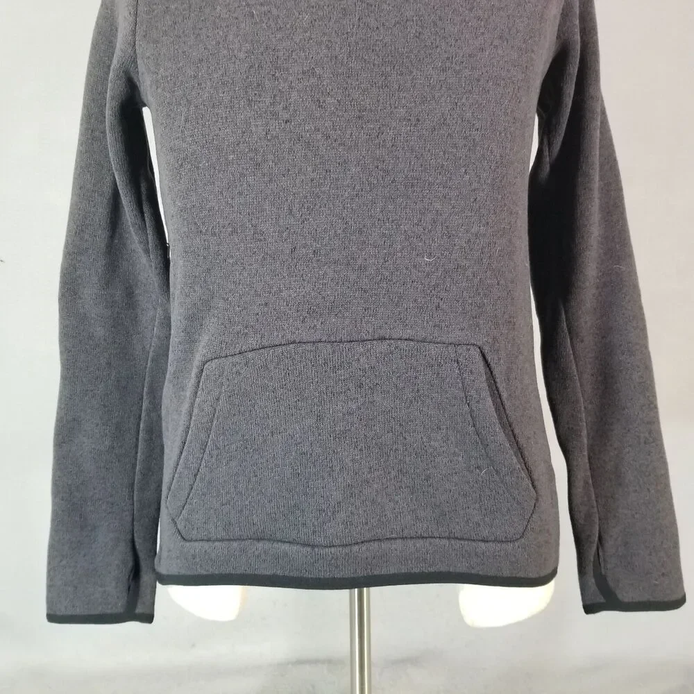 Nike hoodie sweater‎ sweatshirt women's large Gray running thermal outdoor